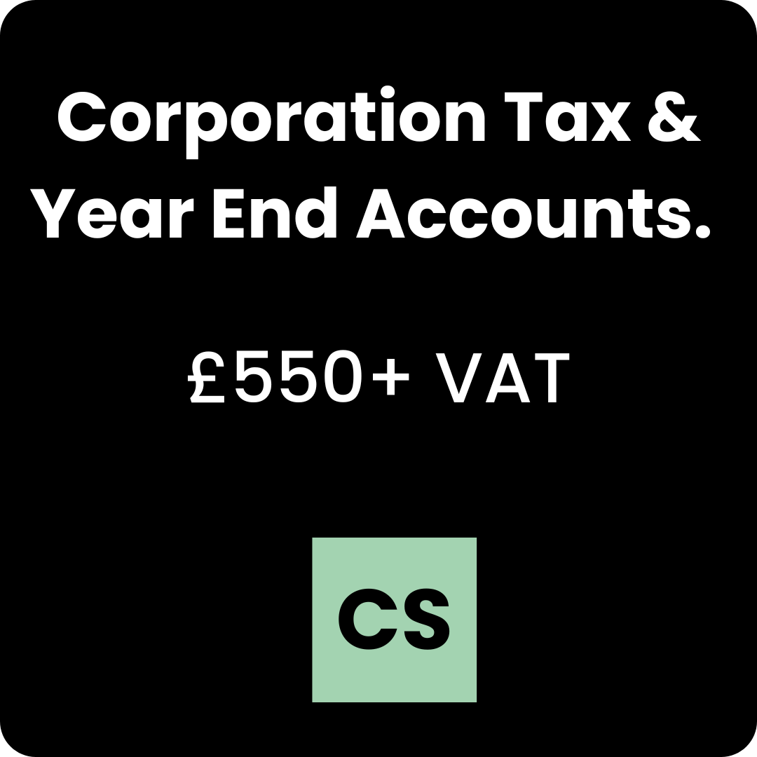 Corporation Tax & Year End Accounts.